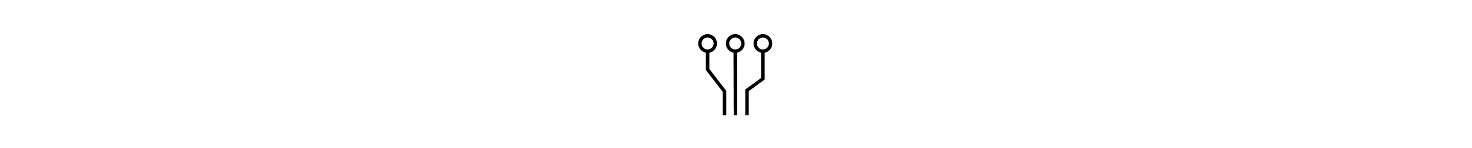 Three circuit icon